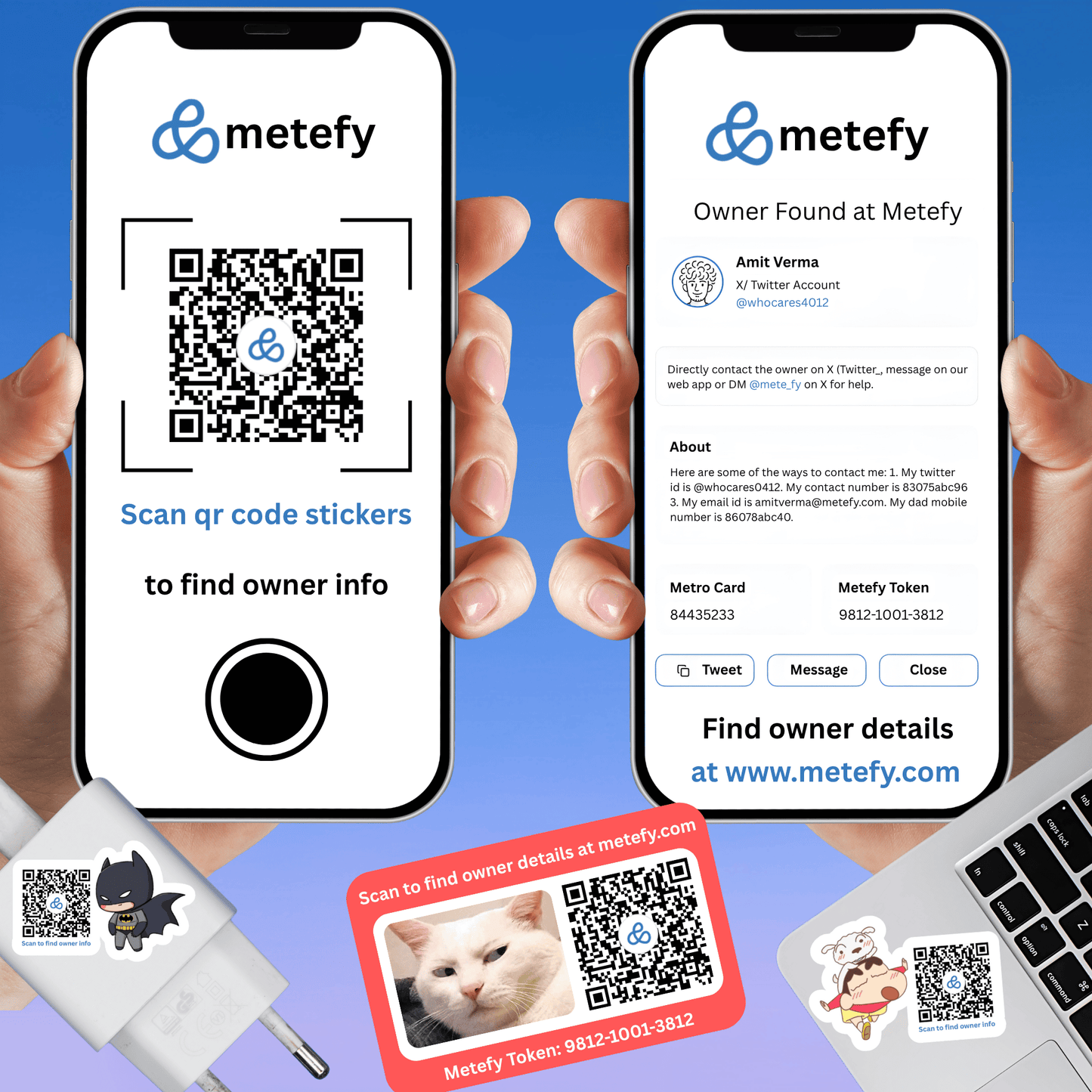 Metefy identity kit