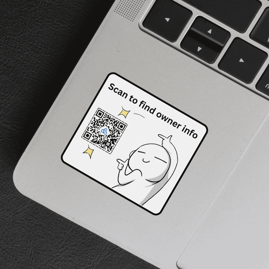 Shinchan QR Code Sticker