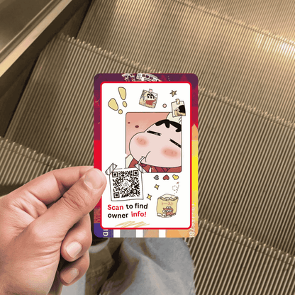 Cartoon kid QR Code Sticker